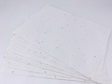 Load image into Gallery viewer, A4 Sheet of Wildflower Seed Paper
