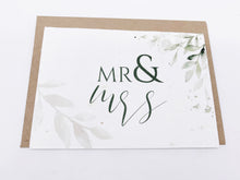 Load image into Gallery viewer, Mr and Mrs Wedding - Plantable Greetings Card
