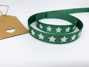 Green Star Ribbon (15mm)