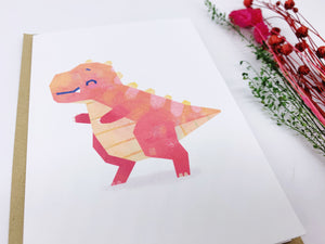 Red T-REX Card - 100% Recycled