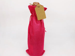 Stock Clearance - Reusable Hemp Bottle Bag (Multiple Colours)