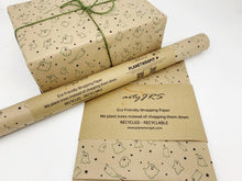 Load image into Gallery viewer, Ghosts - Recycled Kraft Wrapping Paper
