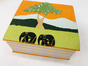 Eco Maximus Conservation Elephant Dung Note Cube