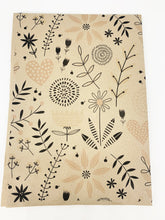 Load image into Gallery viewer, Spring Garden - Recycled Kraft Wrapping Paper
