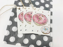 Load image into Gallery viewer, Doughnuts Seed Paper Gift Tags (x3)

