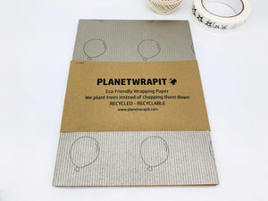 Balloons - Recycled Kraft Wrapping Paper