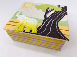Eco Maximus Conservation Elephant Dung Note Cube