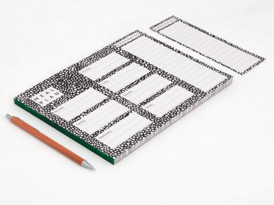 A5 Recycled Paper Meal Planner Pad