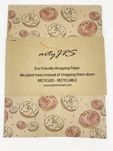 Load image into Gallery viewer, Doughnuts - Recycled Kraft Wrapping Paper
