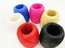 Load image into Gallery viewer, Paper Raffia Ribbon - Multi-colours available
