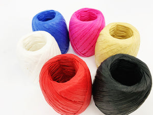 Paper Raffia Ribbon - Multi-colours available