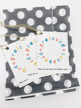 Load image into Gallery viewer, Preloved Presents Seed Paper Gift Tags
