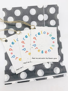 Preloved Presents Seed Paper Gift Tags
