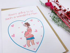 New Mum Card - 100% Recycled