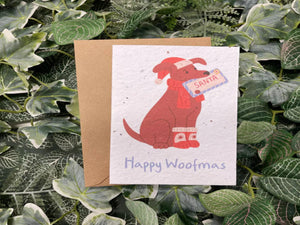 Woofmas - Plantable Christmas Seed Card