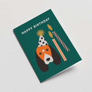 Party Dog - Birthday Card