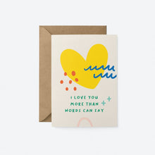 Load image into Gallery viewer, Love You Card
