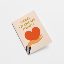 Load image into Gallery viewer, Sending You Love And Strength Card
