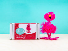 Load image into Gallery viewer, Pom Pom Flamingo Craft Kit

