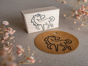 Wooden Pony Stamp